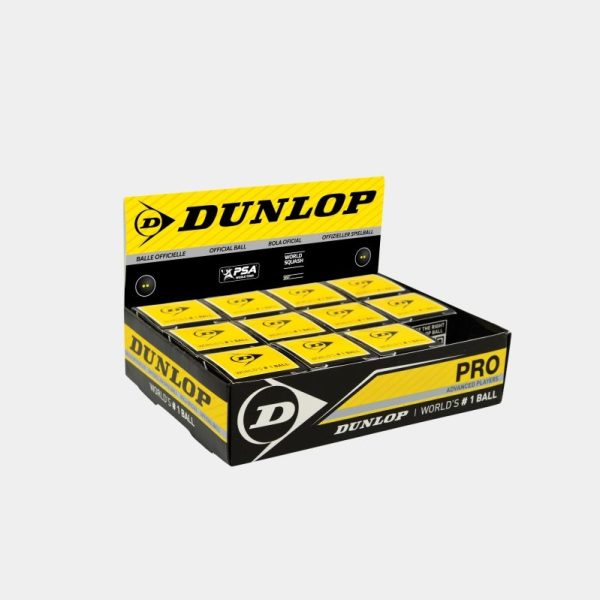 Caja Pelota Dunlop Squash