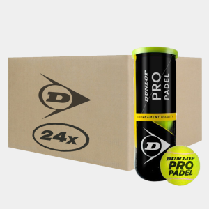 Caja de 24 Tarros - Dunlop Pro Padel x3