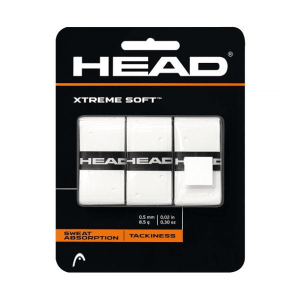 Overgrip Head Xtreme Soft X3 Blanco
