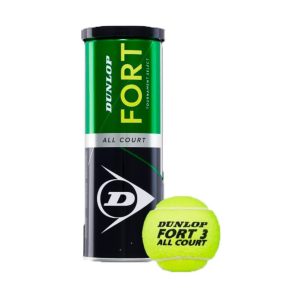 Tarro Metal Pelota Dunlop Fort All Court X3