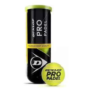Tarro Plástico Pelota Dunlop Padel Pro X3