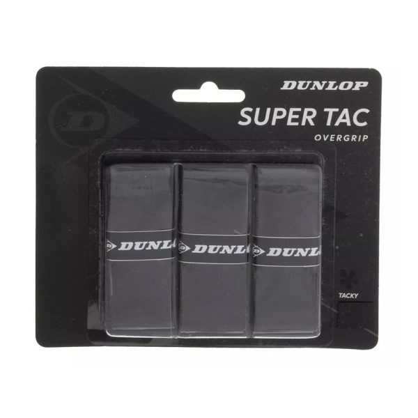 Overgrip Dunlop Super Tac X 3 Negro