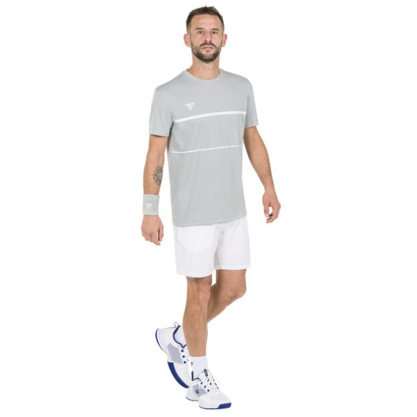 Polera Tecnifibre Team Teach Tee Silver - Imagen 3