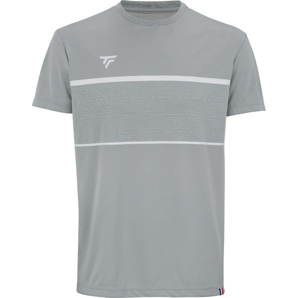 Polera Tecnifibre Team Teach Tee Silver