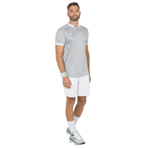 Polera Polo Tecnifibre Gris - Imagen 3