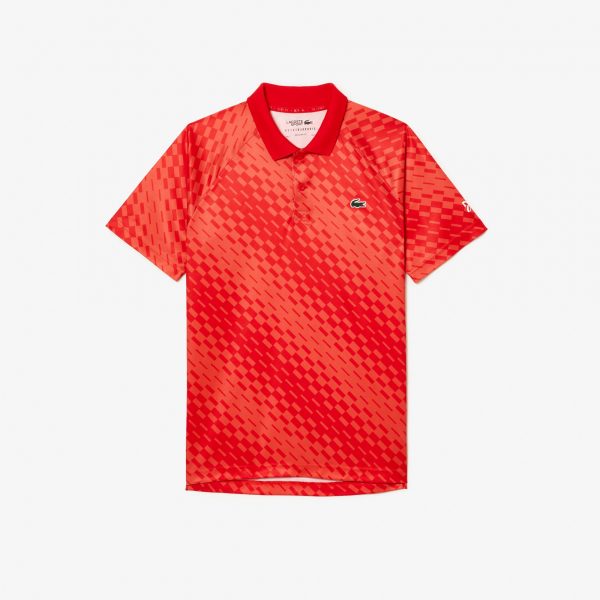 Camiseta Lacoste Djokovic Roja/Naranja