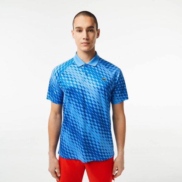 Camiseta Lacoste Djokovic Azul - Imagen 3