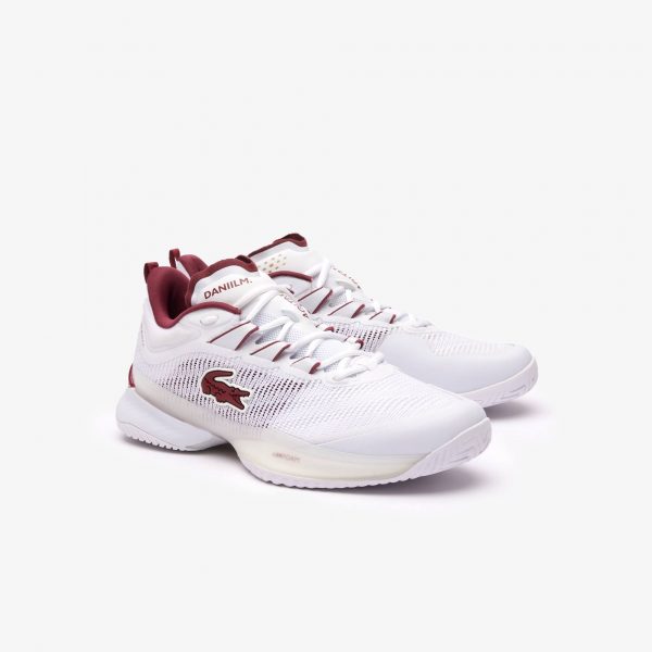 Zapatilla Tenis Lacoste AG-LT23 Ultra MC 2231 - Blancas/Burdeo - Imagen 2