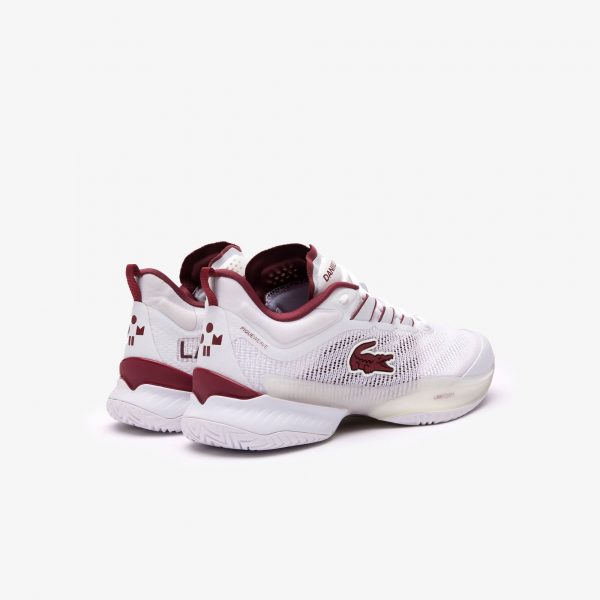 Zapatilla Tenis Lacoste AG-LT23 Ultra MC 2231 - Blancas/Burdeo - Imagen 3