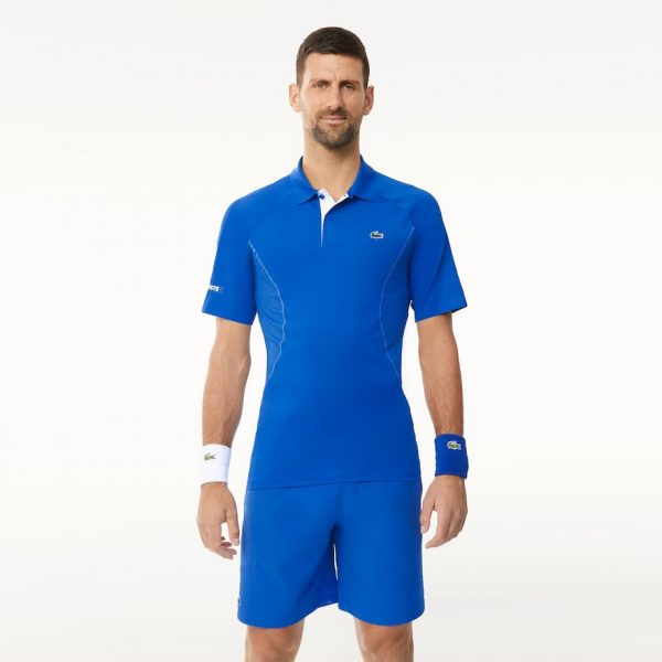 Short Tenis Sportsuite Lacoste x Novak Djokovic - Azul - Hombre - Imagen 3