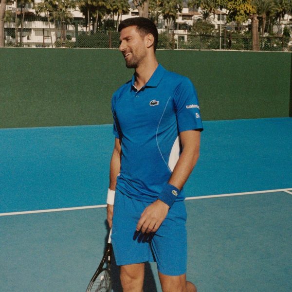 Short Tenis Sportsuite Lacoste x Novak Djokovic - Verde - Hombre - Imagen 3