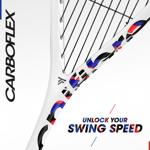 Raqueta Squash - Tecnifibre - Carboflex 125  X-Top V2 - Imagen 4