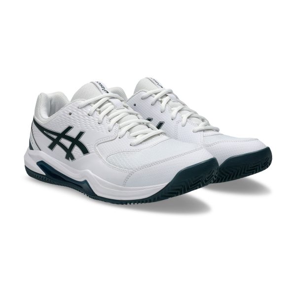 Zapatillas Asics - Dedicate 8 - Clay White/Green - Imagen 5