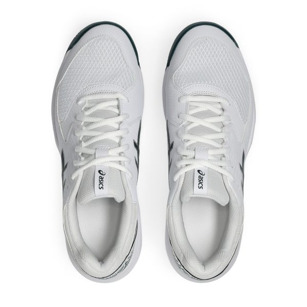 Zapatillas Asics - Dedicate 8 - Clay White/Green - Imagen 6