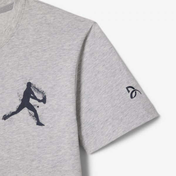 Polera Lacoste x Djokovic -  Gris - Imagen 4