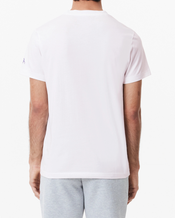 Polera Lacoste x Djokovic - Blanca/Rojo - Imagen 3