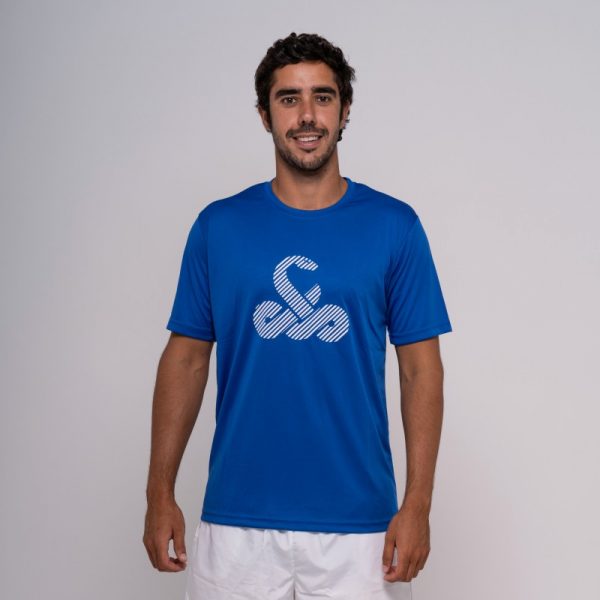 Camiseta Taipan Hombre Azul- Vibora