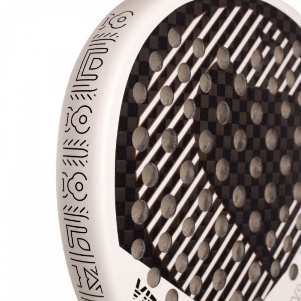 Pala Padel Vibora Yarara Pro White - Imagen 3