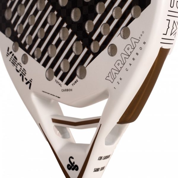 Pala Padel Vibora Yarara Pro White - Imagen 2