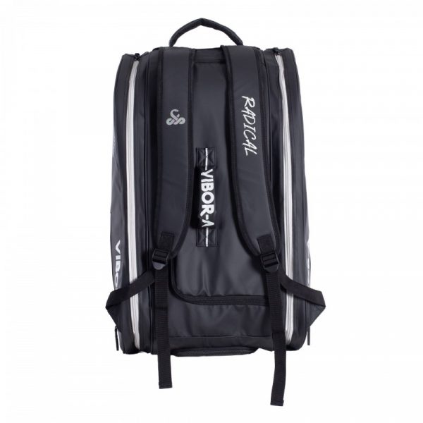 Bolso Paletero Vibora Radical - Negro/Plata