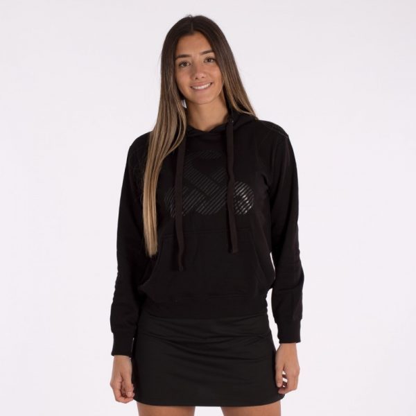 Poleron Vibora Anaconda Mujer - Negro
