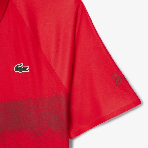 Polo Oficial Lacoste Djokovic Roja 2025 - Imagen 5