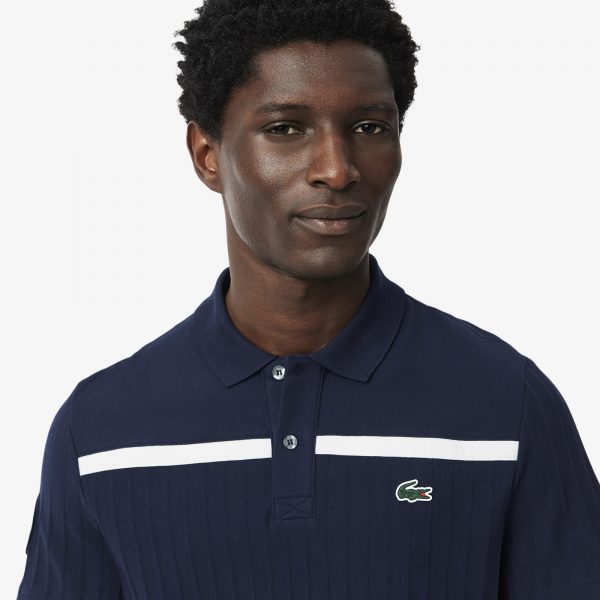 Polo Clásico Lacoste Azul - Imagen 6