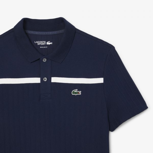 Polo Clásico Lacoste Azul - Imagen 3