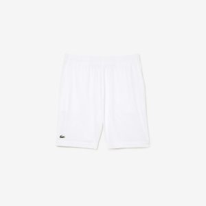 Short Lacoste Tenis Ultra Dry Blanco