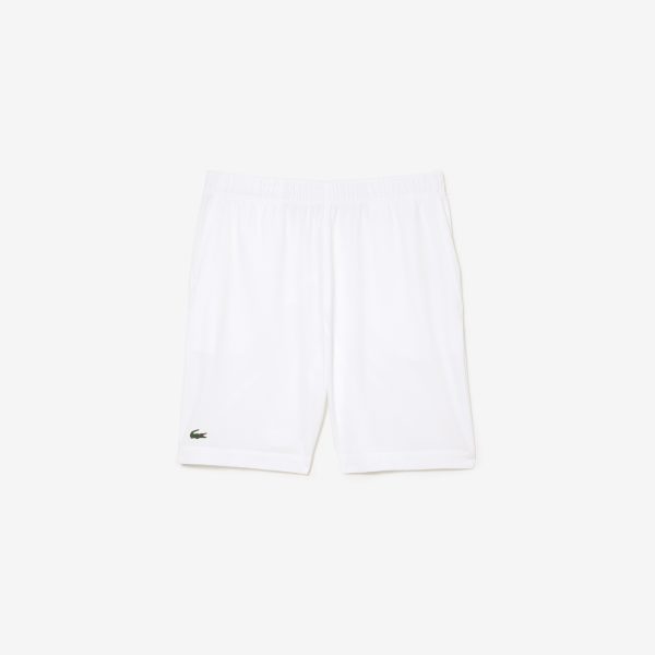 Short Lacoste Tenis Ultra Dry Blanco