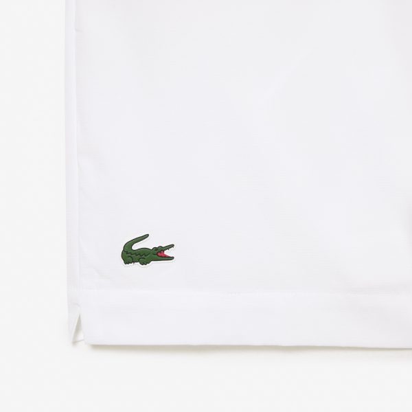 Short Lacoste Tenis Ultra Dry Blanco - Imagen 4