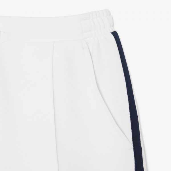 Short Tenis Clásico Lacoste Blanco/Azul Marino - Imagen 5