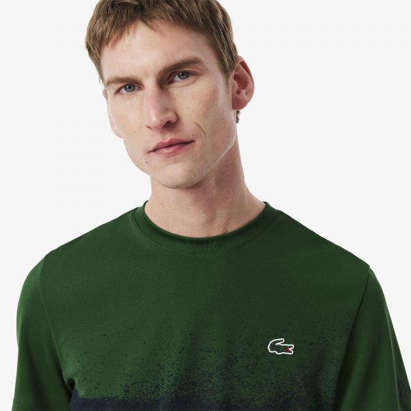 Polera Lacoste Tenis Djokovic Verde - Imagen 2