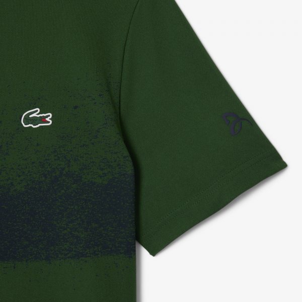 Polera Lacoste Tenis Djokovic Verde - Imagen 7