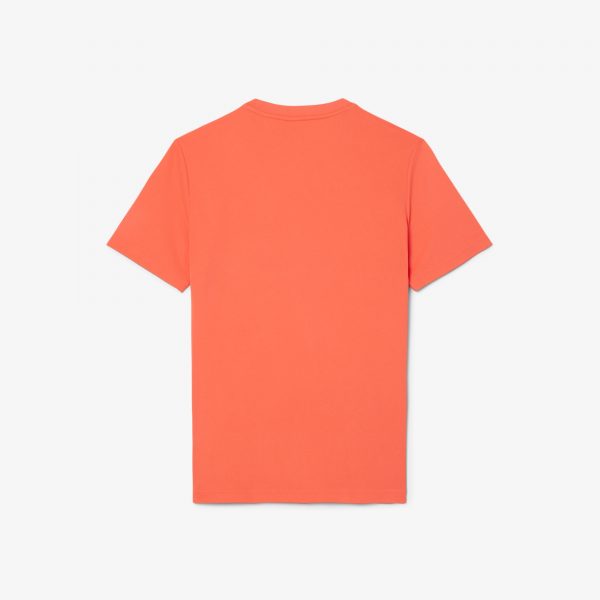 Polera Lacoste Tenis Djokovic Naranja/Rojo - Imagen 6